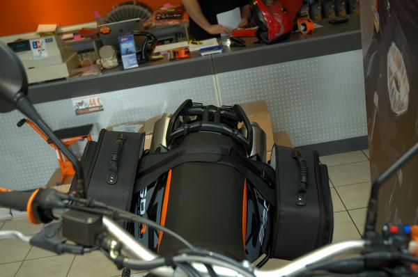 Gepcksystem f. SE [3] bei KTM Sommer