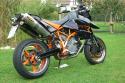 KTM 950 SMR mit  Orginal, polierten Felgen